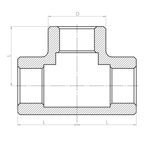 Tee Equal F/F/F - Drawing