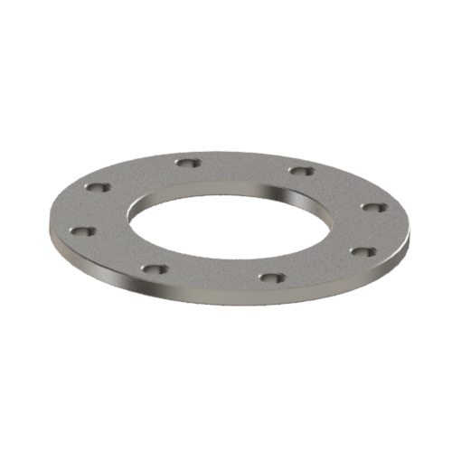 Slip on flange, reduced thickness